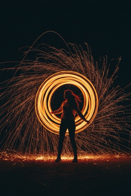 Long Exposure Light Painting